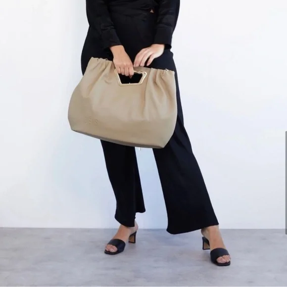 Beis Limited Edition Cactus Leather Tote in Beige - Picture 5 of 6